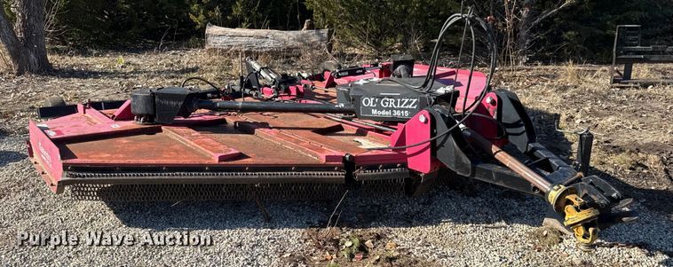 Mahindra 3615 Ol' Grizz batwing rotary mower - LH9373