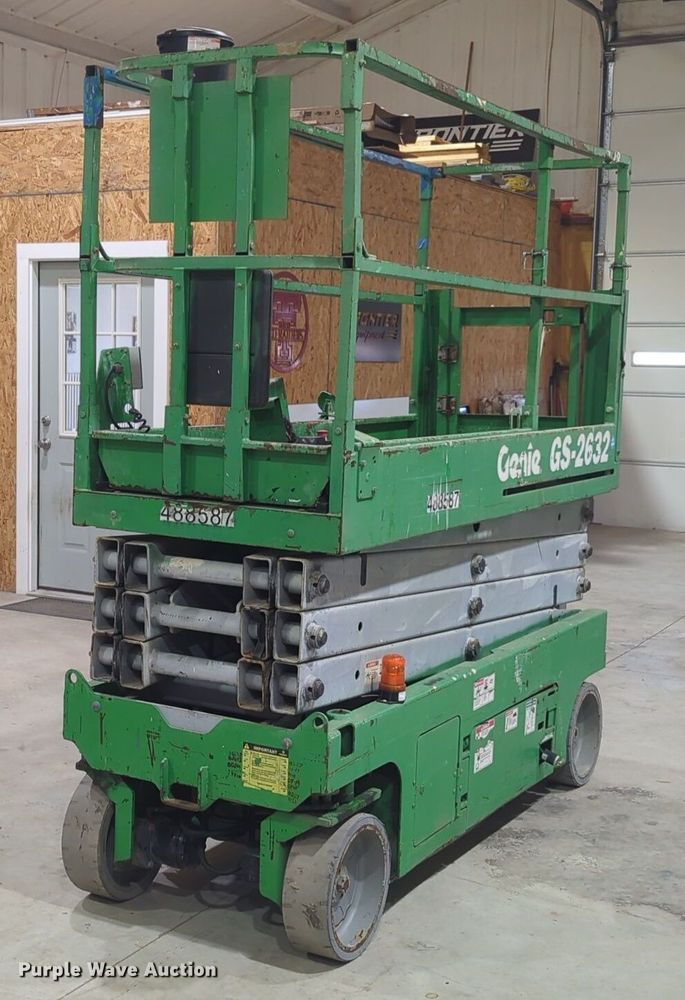 Genie GS-2632 Scissor or Vertical Lift For Sale | Purple Wave Auction