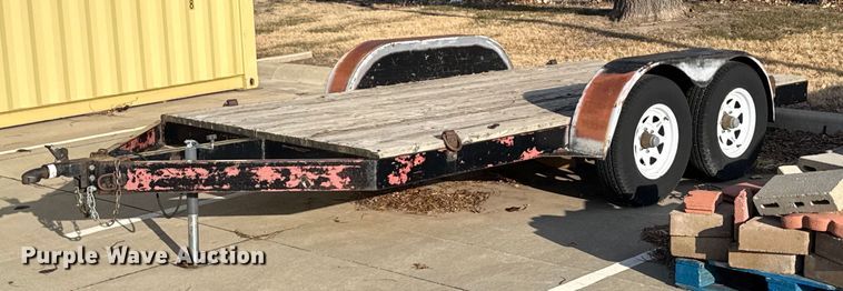 2001 Shop built utility trailer - DX3876
