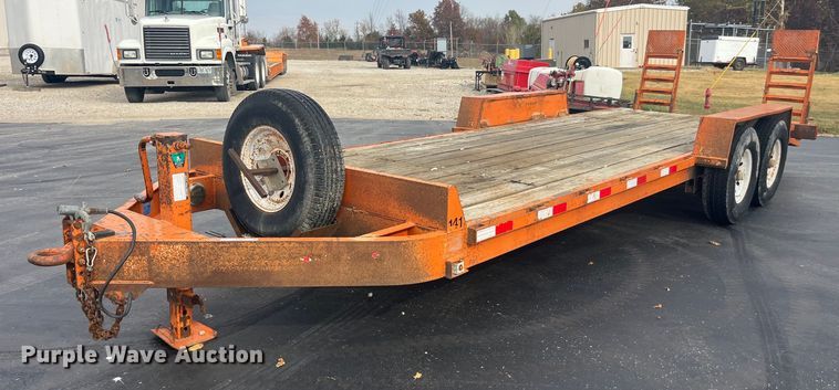 1998 Kiefer equipment trailer - EH2922