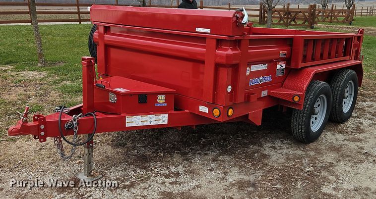 2014 Load Trail dump trailer - EI8619