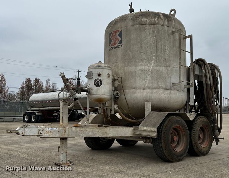 1984 Schmidt 160 sand blasting trailer - EM0010