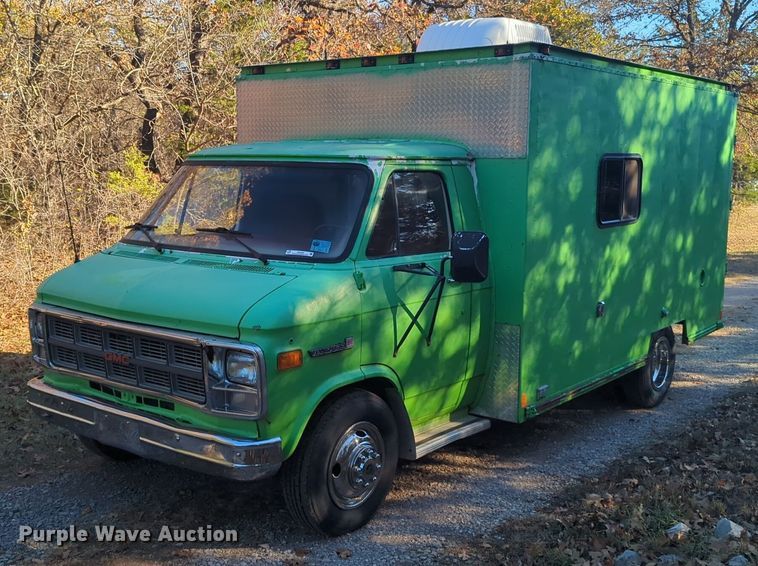 1979 GMC Vandura 3500 mobile command center van - ER4549