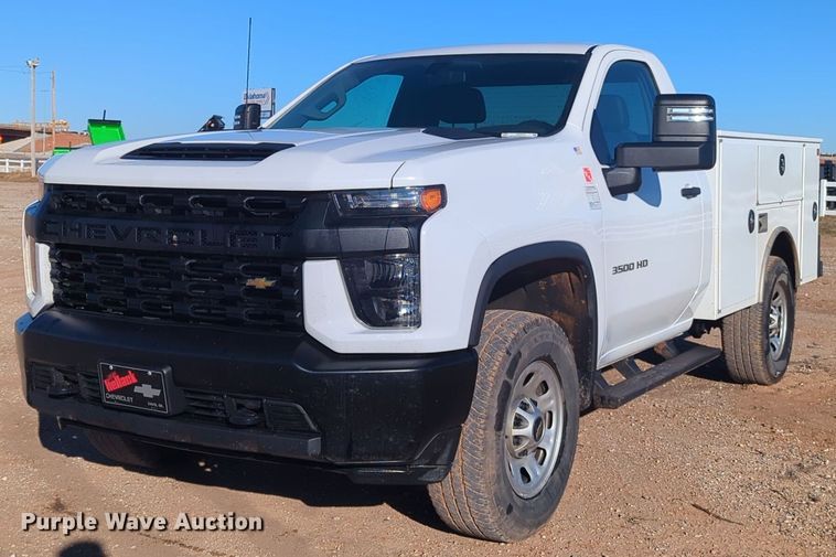 2023 Chevrolet Silverado 3500HD utility bed pickup truck - ER4613