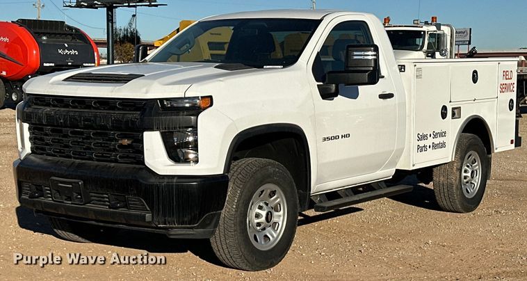 2023 Chevrolet Silverado 3500HD utility bed pickup truck - ER4614