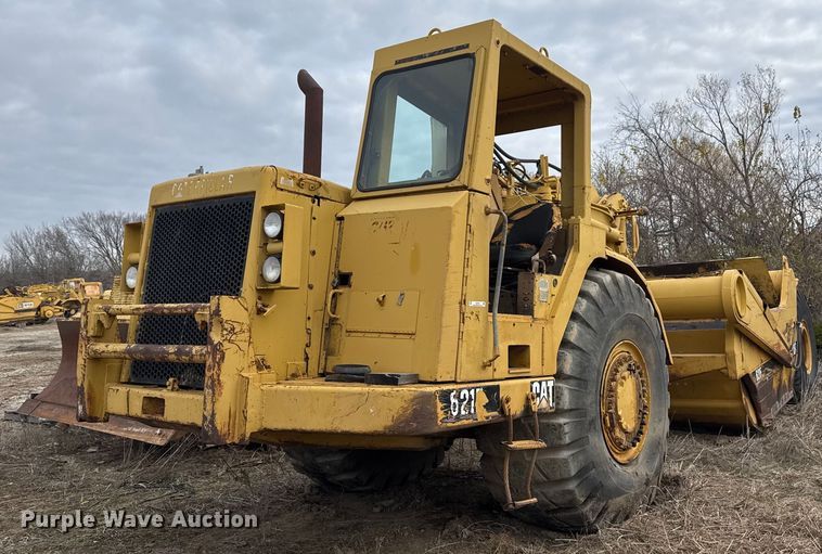 1987 Caterpillar 621E conventional scraper  - DJ9722