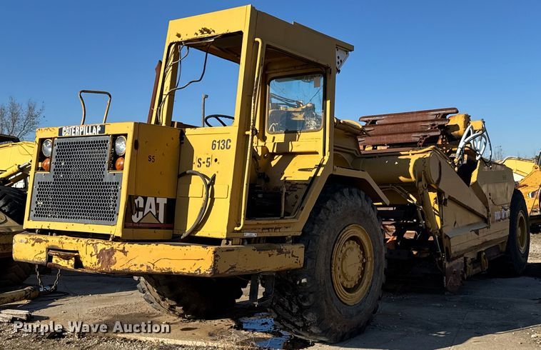 1986 Caterpillar 613C elevating scraper - DJ9728