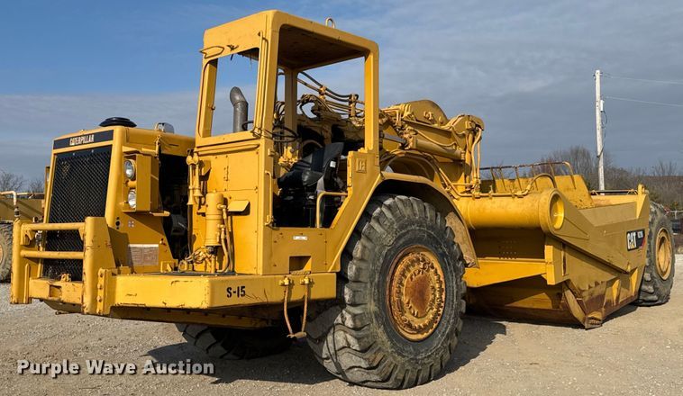1984 Caterpillar 621B conventional scraper  - DJ9741