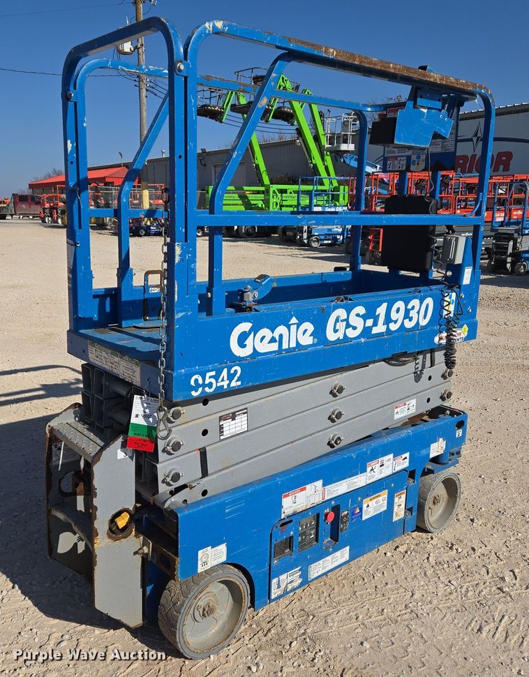 Genie GS-1930 scissor lift - DM7502