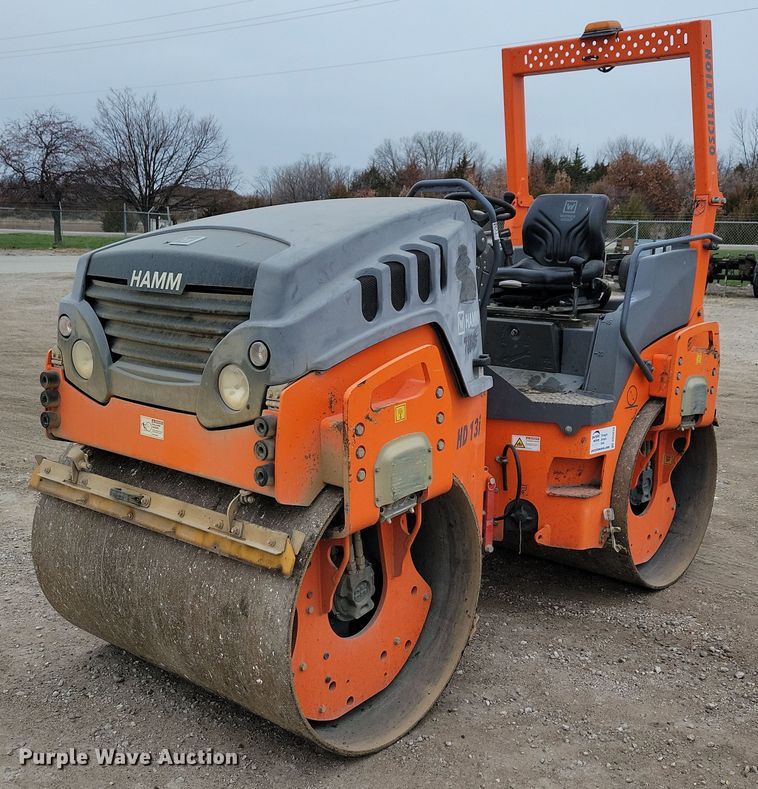 2019 Hamm HD13i double drum vibratory roller - DN3639