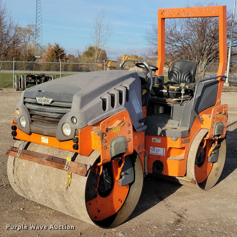 2011 Hamm HD14 double drum vibratory roller - DN3640