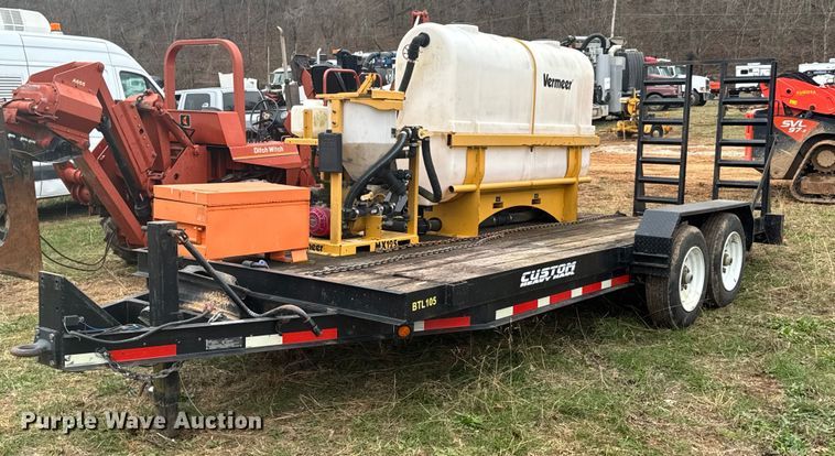 2015 Lucon equipment trailer - DO0020