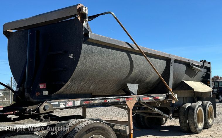 2005 Independent 2802-DE end dump trailer - DO0524