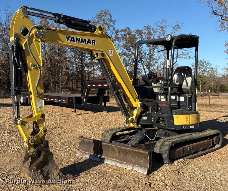 2016 Yanmar VIO35-6A mini excavator - DO7677