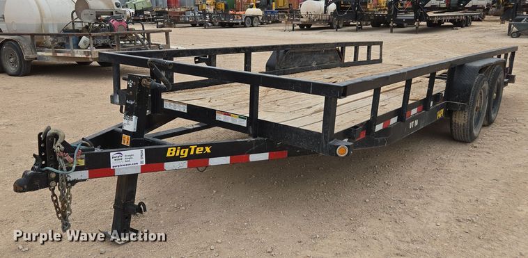 2023 Big Tex 14PI-20BK utility trailer - DP6044