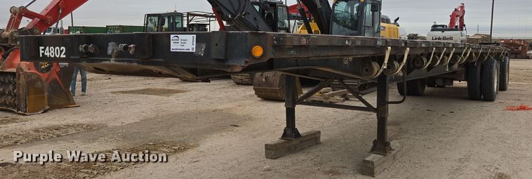 1994 Fontaine FTW-5-8048WSAK flatbed trailer - DP6046