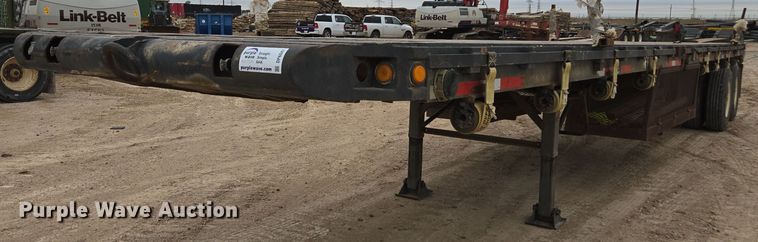 1977 Fruehauf  flatbed trailer - DP6047