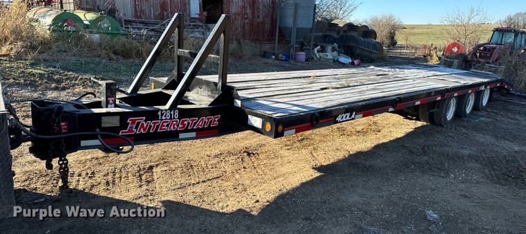 1986 Interstate  40DLA equipment trailer - DP6789