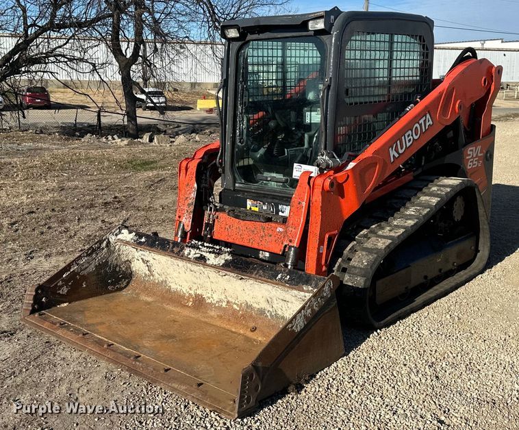 2019 Kubota SVL65-2 tracked skid steer loader - DQ6464