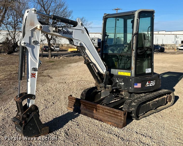 2019 Bobcat E26 mini excavator - DQ6468