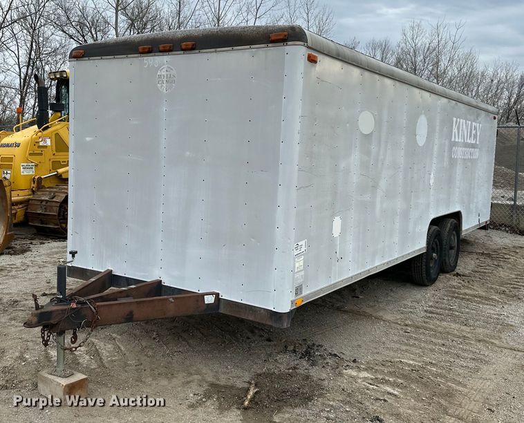 1990 Wells Cargo enclosed cargo trailer - DS3357