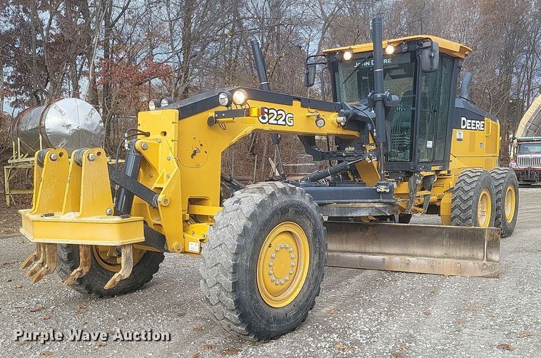 2019 John Deere 622G motor grader - DS5132