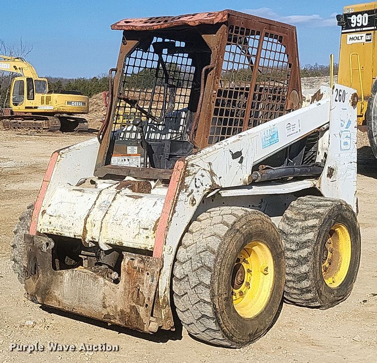 Bobcat 763 Skid Steer Loader For Sale | Purple Wave Auction