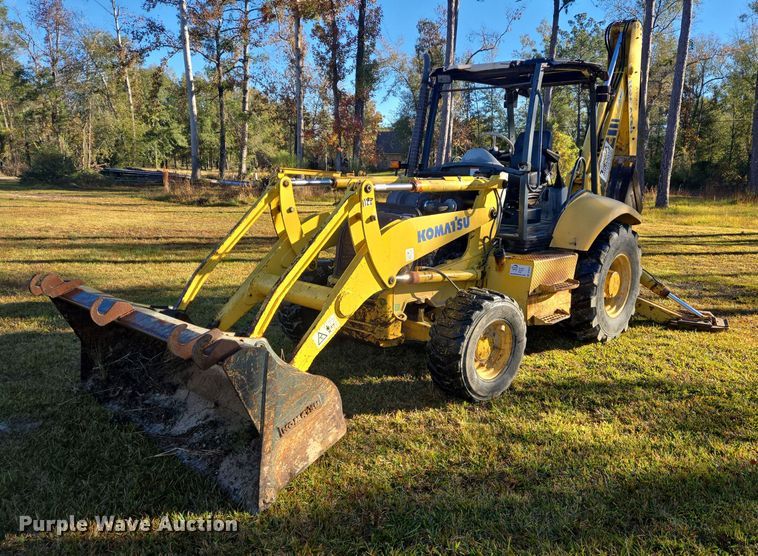 2005 Komatsu  WB140-2N backhoe - DT5418