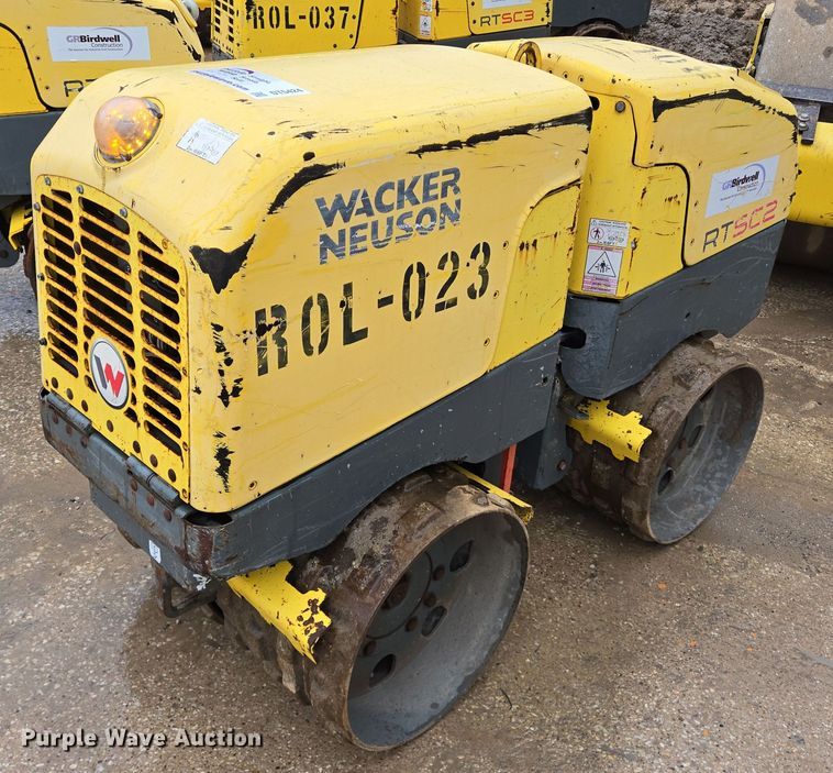 2012 Wacker Neuson RTSC2 trench compactor - DT5424