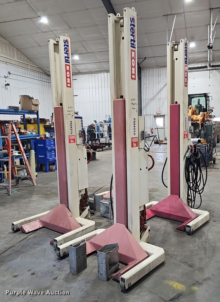 (4) Stertil Koni ST-1072 truck lifts - DV0135