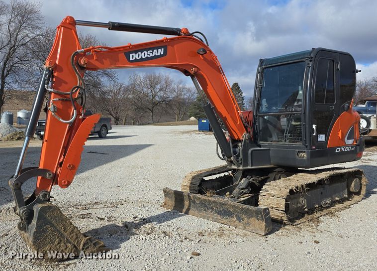 Doosan DX60 mini excavator - DV0153