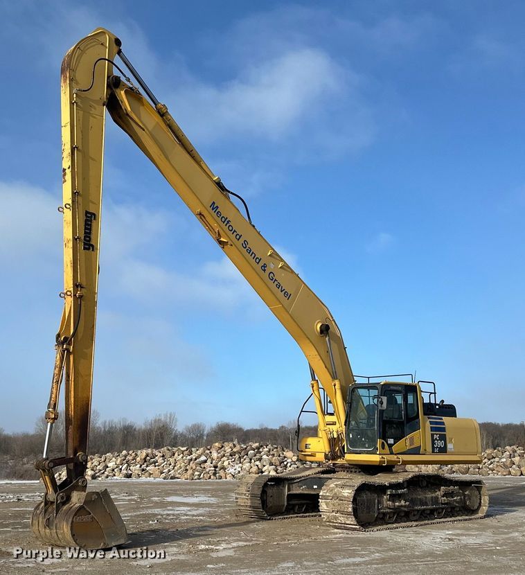 2012 Komatsu PC390LC-10 long reach excavator - DV0541