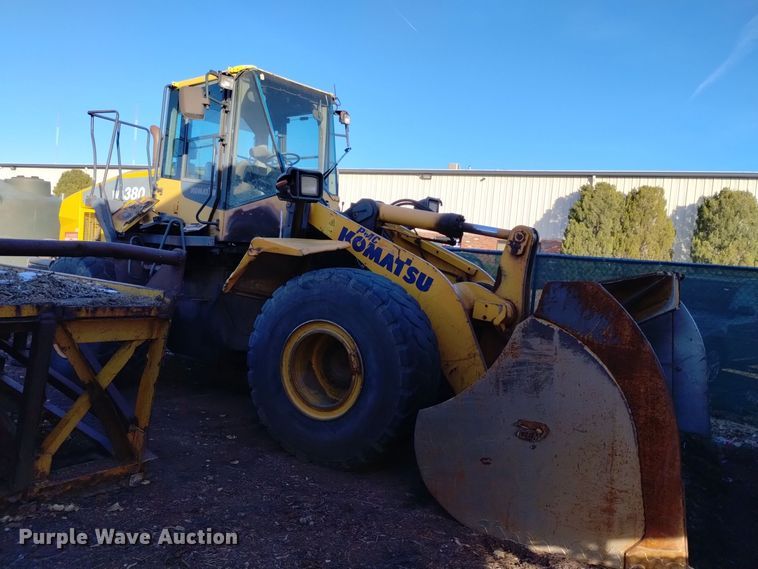 2014 Komatsu WA380-7 wheel loader - DV6586