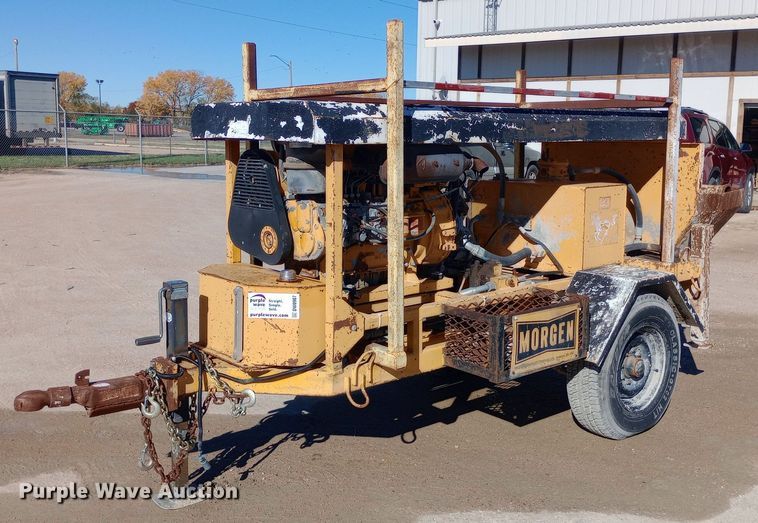 Morgen concrete pump trailer - DW0907