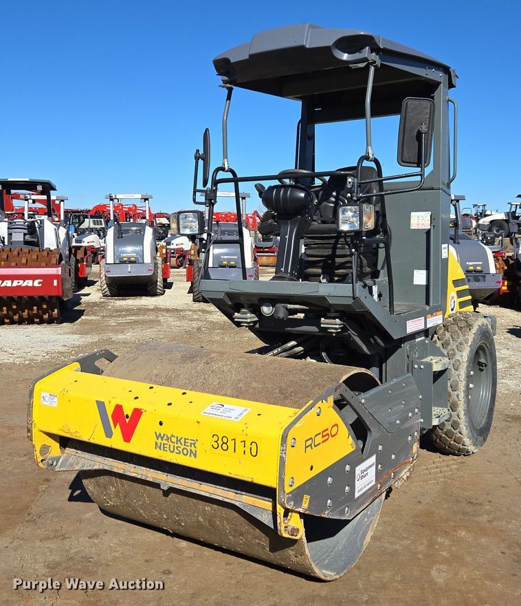 2019 Wacker Neuson RC50 single drum vibratory roller - DW1768