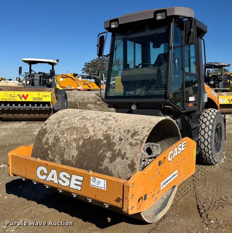 2020 Case SV208D single drum vibratory roller - DW1772