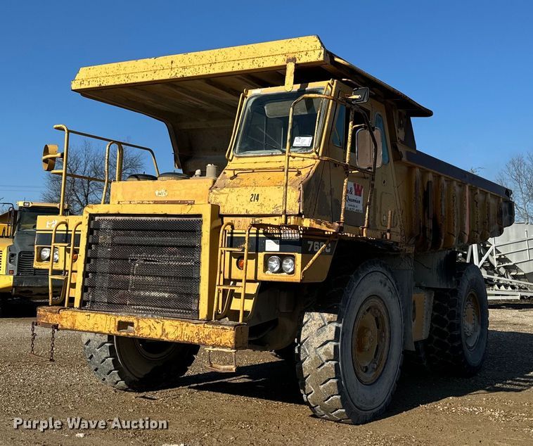 Caterpillar 769 Off Road Haul Truck For Sale | Purple Wave Auction