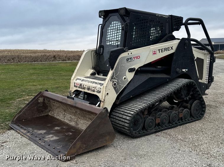2014 Terex PT-110F tracked skid steer loader - DW2439
