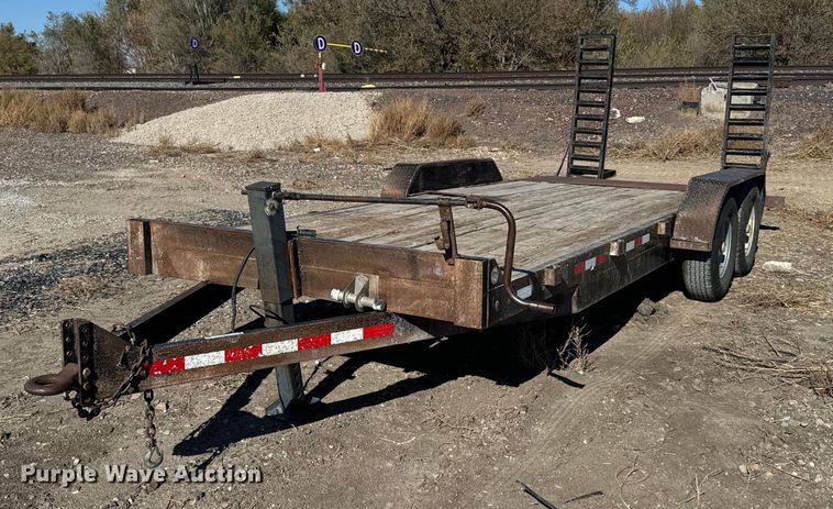 2011 Eagle 7X20FTA70-14000 equipment trailer - DX3734