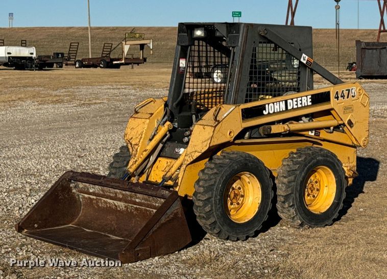 1995 John Deere 4475 skid steer loader - DX3818