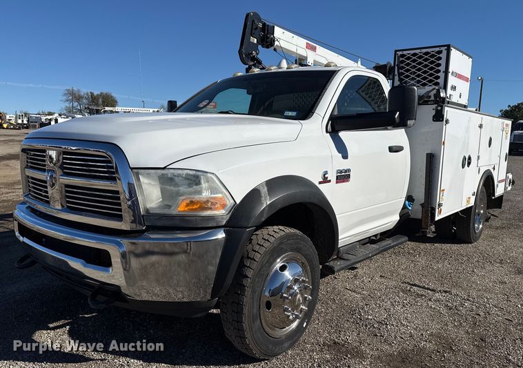 2012 Dodge Ram 5500HD utility / service truck - EG2276