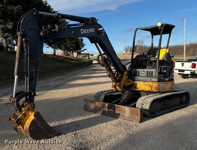 2007 John deere 50D mini excavator - EG7060