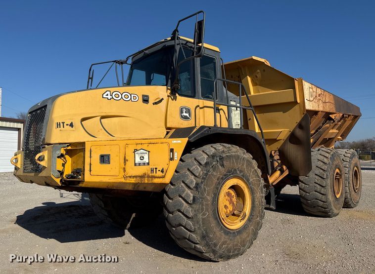 2008 John Deere 400D articulated haul truck - EG7912