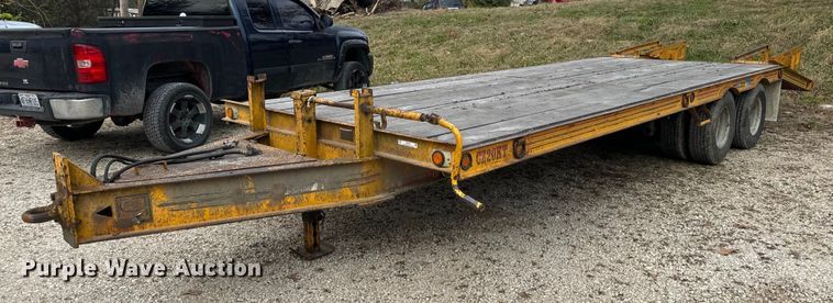 1994 CZ Engineering  CZ20KT equipment trailer - EH7374