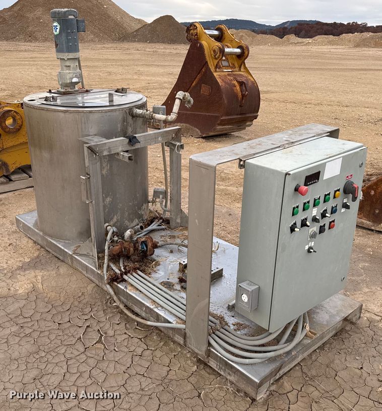 Tons Per Hour flocculant mixing unit - EJ3312