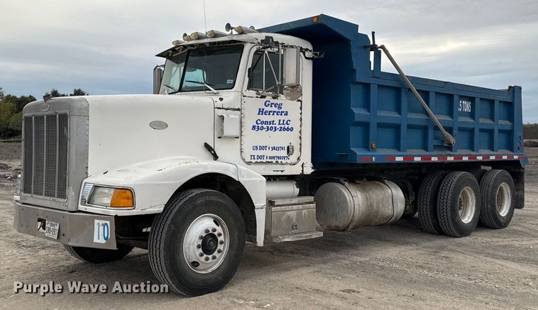 1994 Peterbilt 377 dump truck - EJ3324