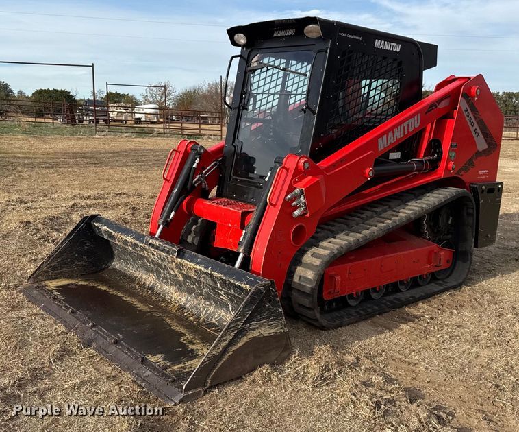 2021 Manitou 2550RT tracked skid steer loader - EJ3329