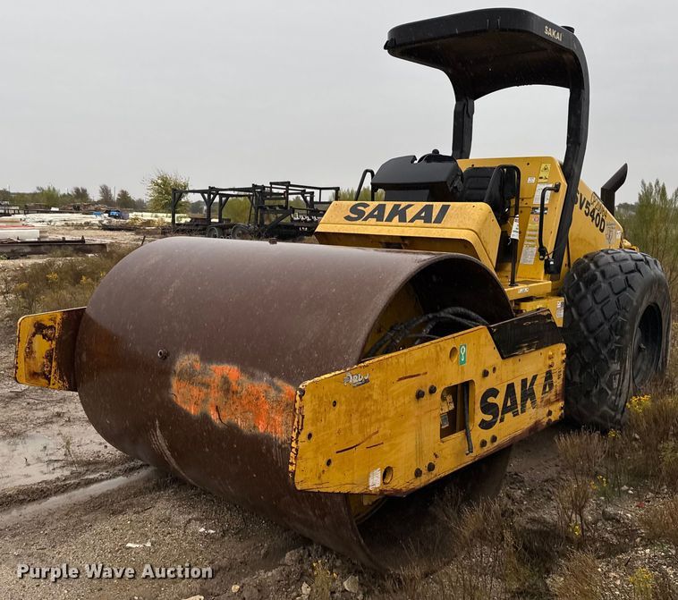 Sakai SV540D single drum vibratory roller - EJ3368