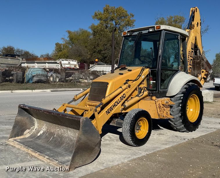1997 New Holland 555E backhoe - EJ3371