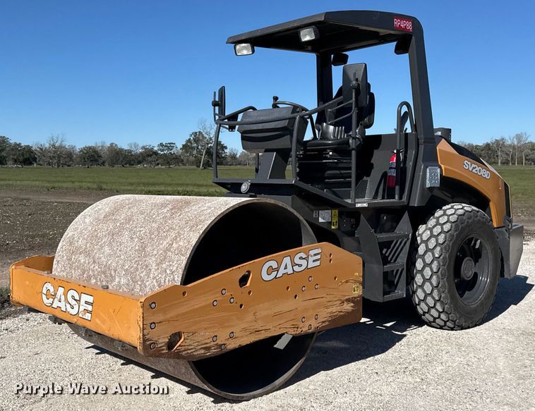 2019 Case SV208D single drum vibratory roller - EJ3374
